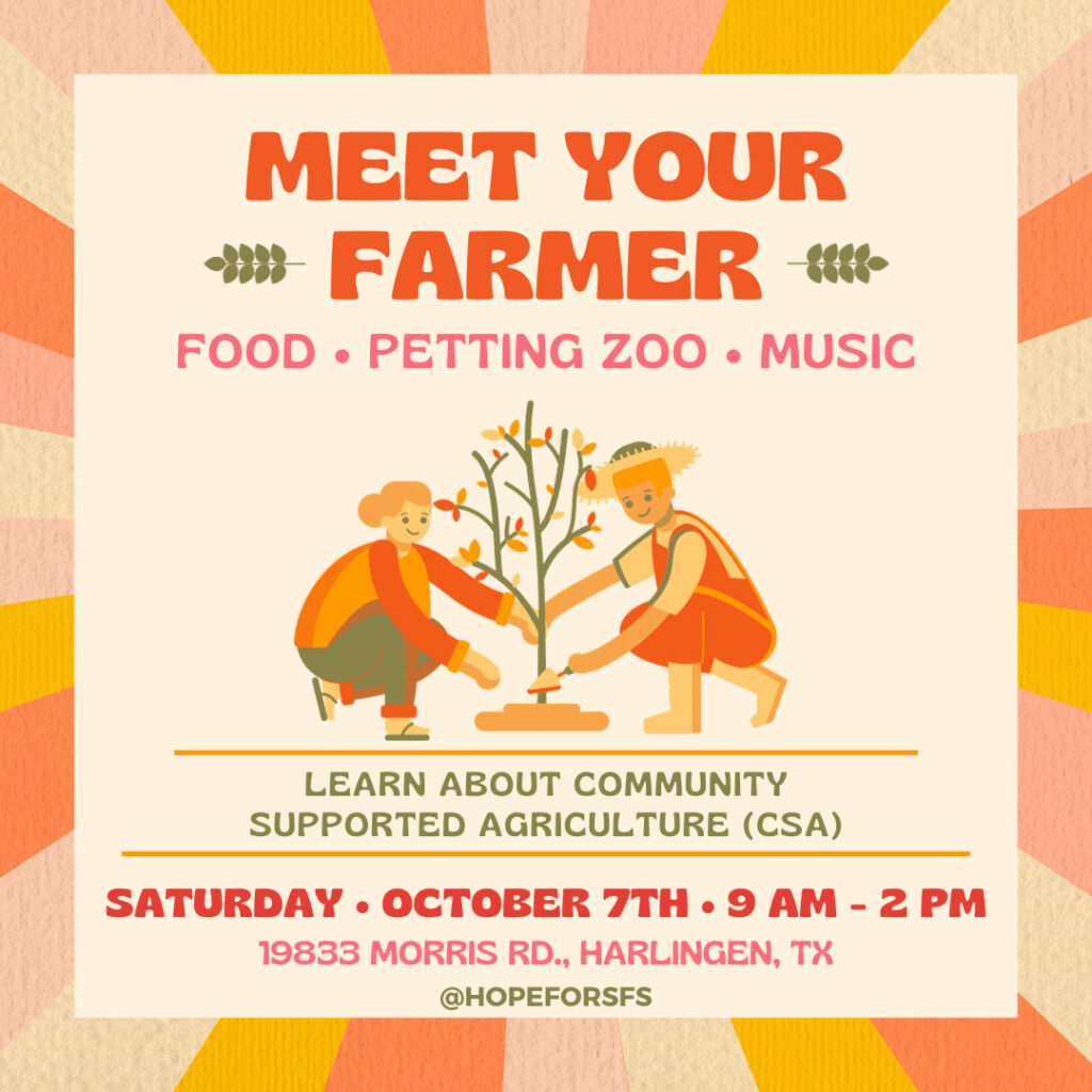 Meet Your Farmer Oct. 7, 2023