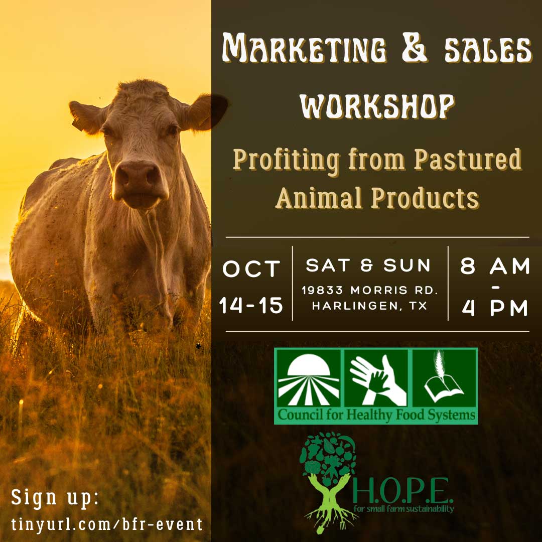 Animal Products Workshop - Oct. 14-15, 2023