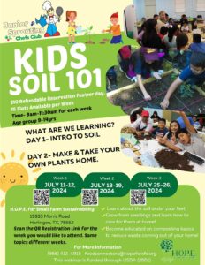 July 2024 Kids Soil 101 Camp