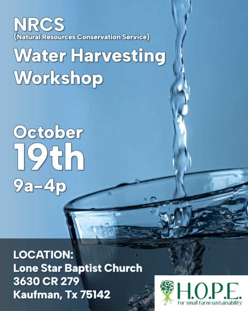 NCRS Water Conservation Workshop